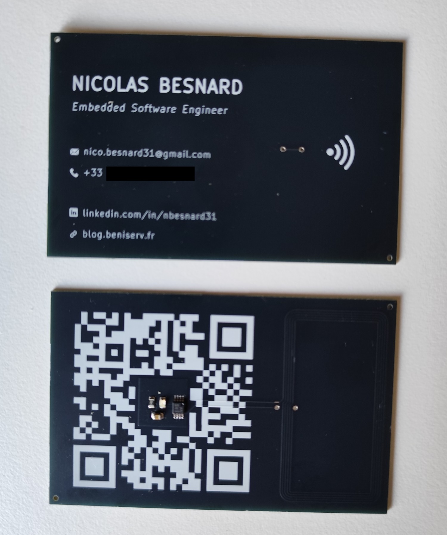 PCB Buisness Card Photo